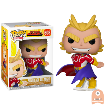 POP! Animation Silver Age All Might #608 My Hero Academia