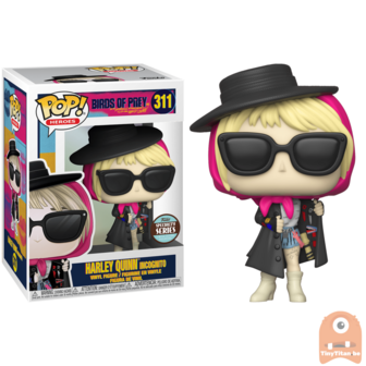 POP! Heroes Harley Quinn Incognito #311 Birds of Prey Excl.