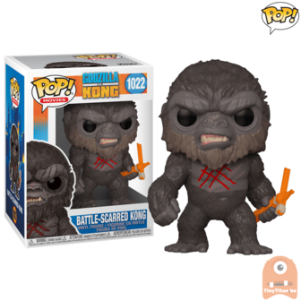 POP! Movies Battle-Scarred Kong  #1022 Godzilla vs Kong 