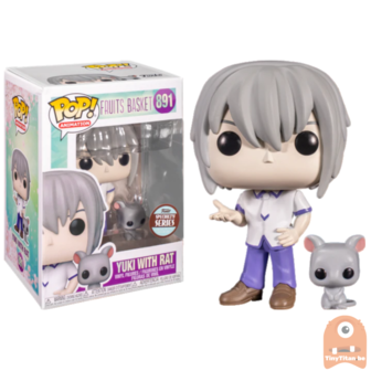 POP!  Animation Yuki w/ Rat 891 Fruits Basket Exclusive 