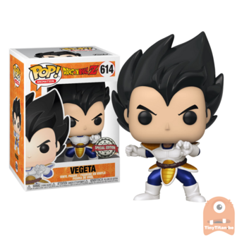 POP! Animation Vegeta Windy Metallic 614 Dragonball Z Exclusive