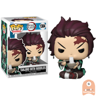 POP! Animation Tanjiro w/ Noodles 1304 - Demon Slayer