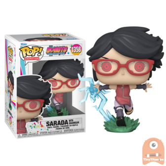 POP! Animation Sarada With Sharingan 1358 Boruto (Naruto Next Gen) 