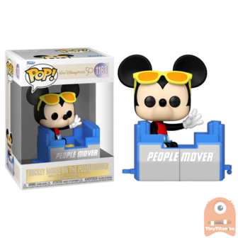 POP! Disney Mickey Mouse On The Peoplemover 1163 Disney World 50 Years