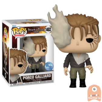 POP! Animation Porco Galliard 1402 Attack on Titan Exclusive 