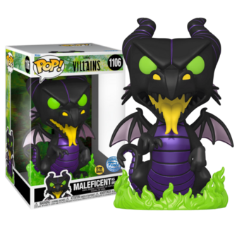 POP! Disney Maleficent Dragon 10 INCH GITD 1106 Villains Exclusive SE