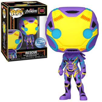 POP! Marvel Rescue BlackLight 480 Marvel Avengers Exclusive 