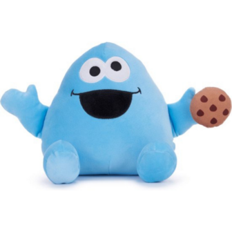 SESAME STREET PLUSH TOY - Cookie Monster Podgie 21 CM