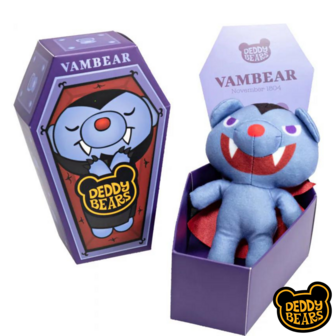 Deddy Bear Coffin Assorted Plush - Vambear 14 CM