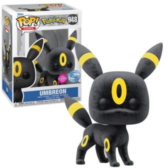 POP! Games Umbreon Flocked 948 Pokemon Exclusive 