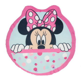 Disney - Minnie Mouse Shaped Velboa Cushion 35 CM