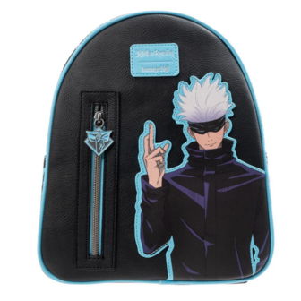 LOUNGEFLY JUJUTSU KAISEN GOJO MINI BACKPACK ENTERTAINMENT EARTH EXCLUSIVE