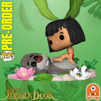 Funko POP! Bundle of 3 + DLX + Moment Jungle Book Disney Pre-Order