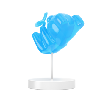 MIGHTY JAXX - IMMACULATE CONFECTION: GUMMI FETUS (BLUE RASPBERRY EDITION) BY JASON FREENY 