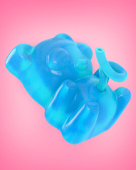 MIGHTY JAXX - IMMACULATE CONFECTION: GUMMI FETUS (BLUE RASPBERRY EDITION) BY JASON FREENY 