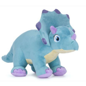 Dinky Girlie Dinosaur Triceratops SOFT PLUSH TOY 25 CM