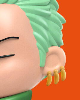 MIGHTY JAXX - COSMIQ X ONE PIECE: ZORO 20 CM