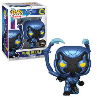 Funko POP! Movies Blue Beetle CHASE 1403 Blue Beetle