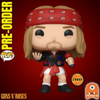 Funko POP! Bundle of 3 and CHASE  80&#039;s Guns N Roses ROCK Pre-Order