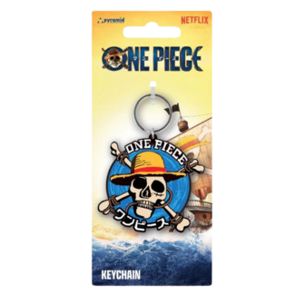 ONE PIECE LIVE ACTION Straw Hat Crew Icon PVC KEYCHAIN ​​Pyramid International