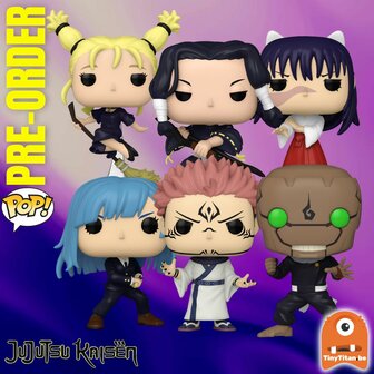 Funko POP! Bundle of 6 Jujutsu kaisen Pre-Order