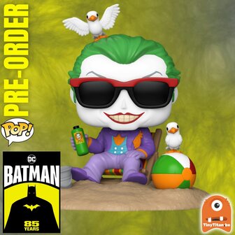 Funko POP! Dlx The Joker on the Beach 520 Batman 85Th DC Pre-Order