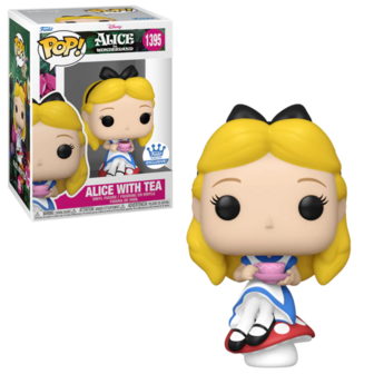 Funko POP! Disney ALICE WITH TEA 1395 ALICE IN WONDERLAND Shop Exclusive 