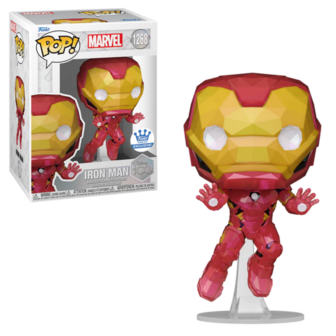 Funko POP! Marvel IRON MAN (FACET) 1268 DISNEY100 Exclusive