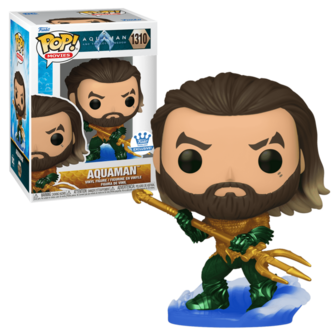 Funko POP! Movies Aquaman On Wave 1310 Aquaman and the Lost kingdom Shop Exclusive