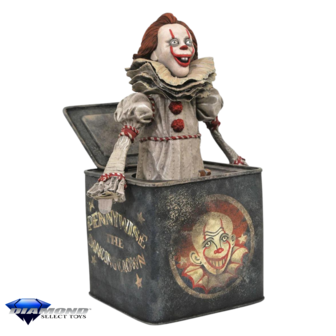 Diamond Gallery Pennywise In the Box Diorama 23cm