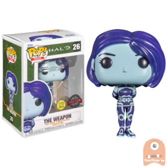 Funko POP Games The Weapon GITD 26 Halo Exclusive