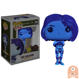 Funko POP Games The Weapon GITD 26 Halo Exclusive