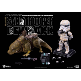 Beast Kingdom EAA-014S Star Wars: A New Hope Dewback &amp; Imperial Sandtrooper