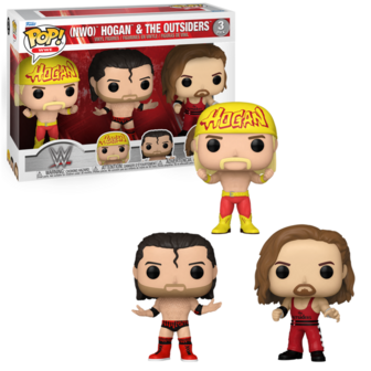 Funko POP! 3-Pack Hogan &amp; The Outsiders WWE