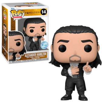 Funko POP Alexander Hamilton 14 hamilton Exclusive