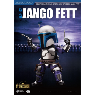 Beast Kingdom EGG Attack Action EAA-107 STAR WARS EP II Jango Fett