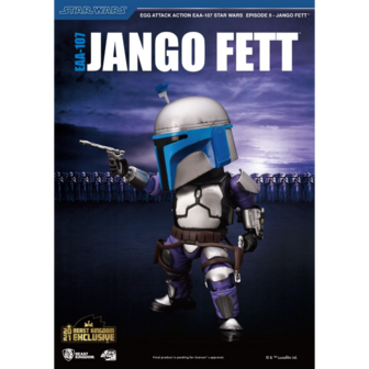 Beast Kingdom EGG Attack Action EAA-107 STAR WARS EP II Jango Fett