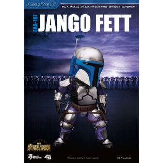 Beast Kingdom EGG Attack Action EAA-107 STAR WARS EP II Jango Fett