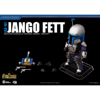 Beast Kingdom EGG Attack Action EAA-107 STAR WARS EP II Jango Fett