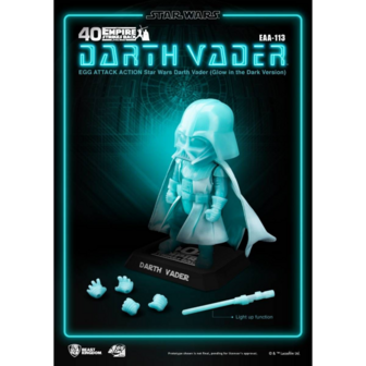 Beast Kingdom EGG Attack Action EAA-113 STAR WARS Darth Vader (Glow in the dark)