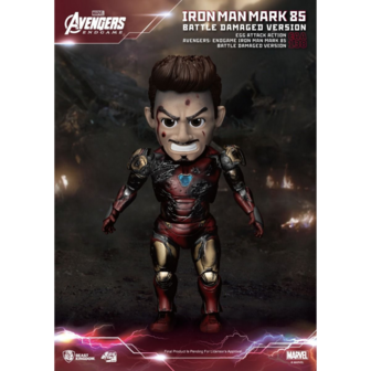 Beast Kingdom EGG Attack Action EAA-138 Avengers:Endgame Iron Man Mark 85 Battle Damaged