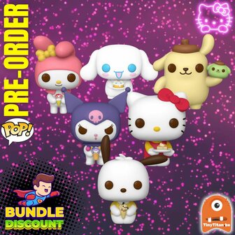 Funko POP! Super Bundle of 6 Hello Kitty and Friends Pre-Order