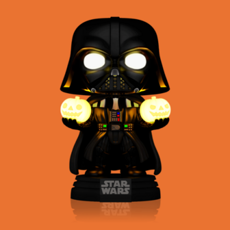 Funko POP! SUPER LIGHTS AND SOUNDS DARTH VADER 727 HOLDING JACK-O-LANTERNS Pre-Order