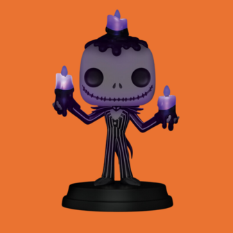 Funko POP! SUPER LIGHTS AND SOUNDS JACK SKELLINGTON 1501 HOLDING CANDLES Pre-Order