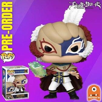 Funko POP! William 1718 Black Clover Pre-Order