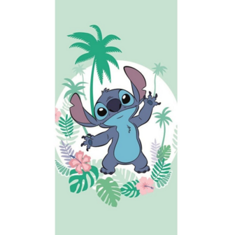 LILO &amp; STITCH - Tropical Stitch - Beach Towel 100% Cotton - 70x140cm