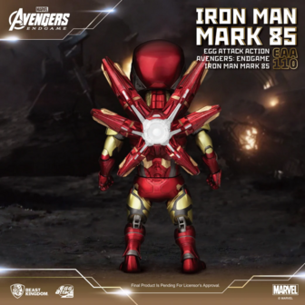 Beast Kingdom EGG Attack Action EAA-110 Avengers:Endgame Iron Man Mark 85