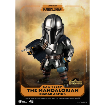 Beast Kingdom EGG Attack Action EAA-122SP STAR WARS The Mandalorain Beskar Armo Exclusive