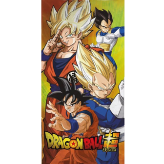 DRAGON BALL S - Super Saiyan - Beach Towel 100% Cotton - 70x140cm