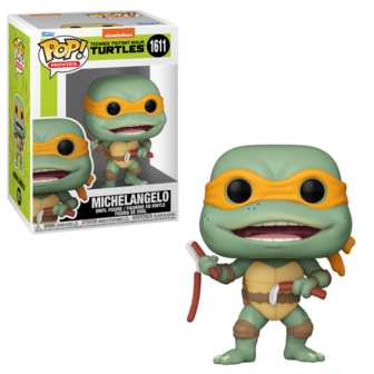 Funko POP! Michelangelo Sausage Nunchuks 1611 TMNT Pre-Order